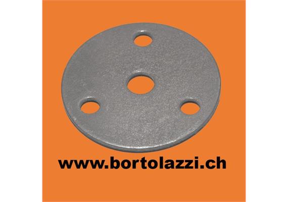 100 x 5mm Typ F Befestigungsrosetten
