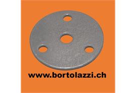 100 x 5mm Typ F Befestigungsrosetten