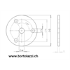 110 x 8mm Typ E Befestigungsrosetten