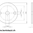 60 x 3mm Typ C Befestigungsrosetten | Bild 2