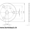 70 x 4mm Typ B Befestigungsrosetten | Bild 2