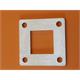 Fussplatten 100 x 100 x 5mm mit 40x40mm Zentrumsloch