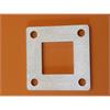Fussplatten 100 x 100 x 5mm mit 40x40mm Zentrumsloch