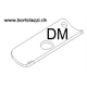 Handlauf - Auflageschalen RF 80 DM
