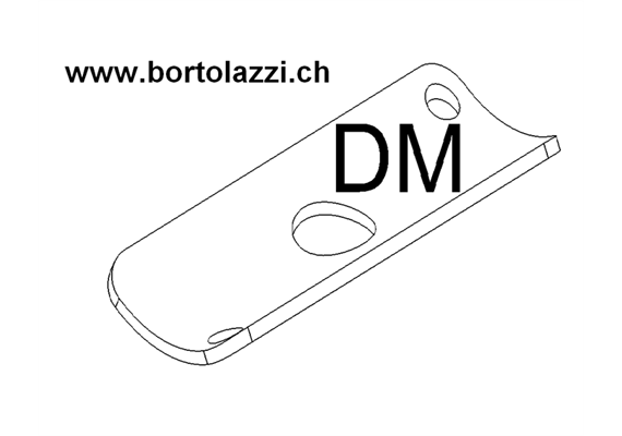 Handlauf - Auflageschalen RF 80 DM
