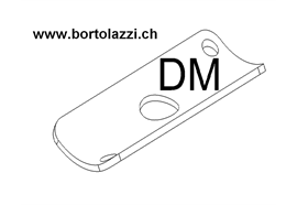 Handlauf - Auflageschalen Typ FE 80 DM
