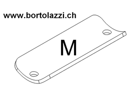 Handlauf - Auflageschalen Typ FE 80 M