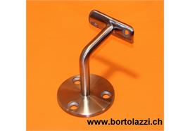 Handlaufhalter mit 1 1/4" Auflageschale starr