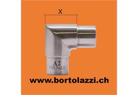 Rohrecke spitz für 42.4 x 2mm