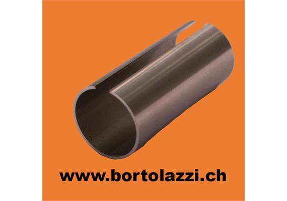 Stossrohre für 1 1/4" Geländerrohre geschlitzt
