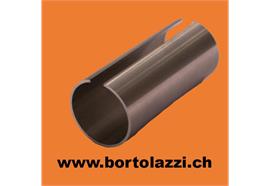 Stossrohre für 1 1/4" Geländerrohre geschlitzt